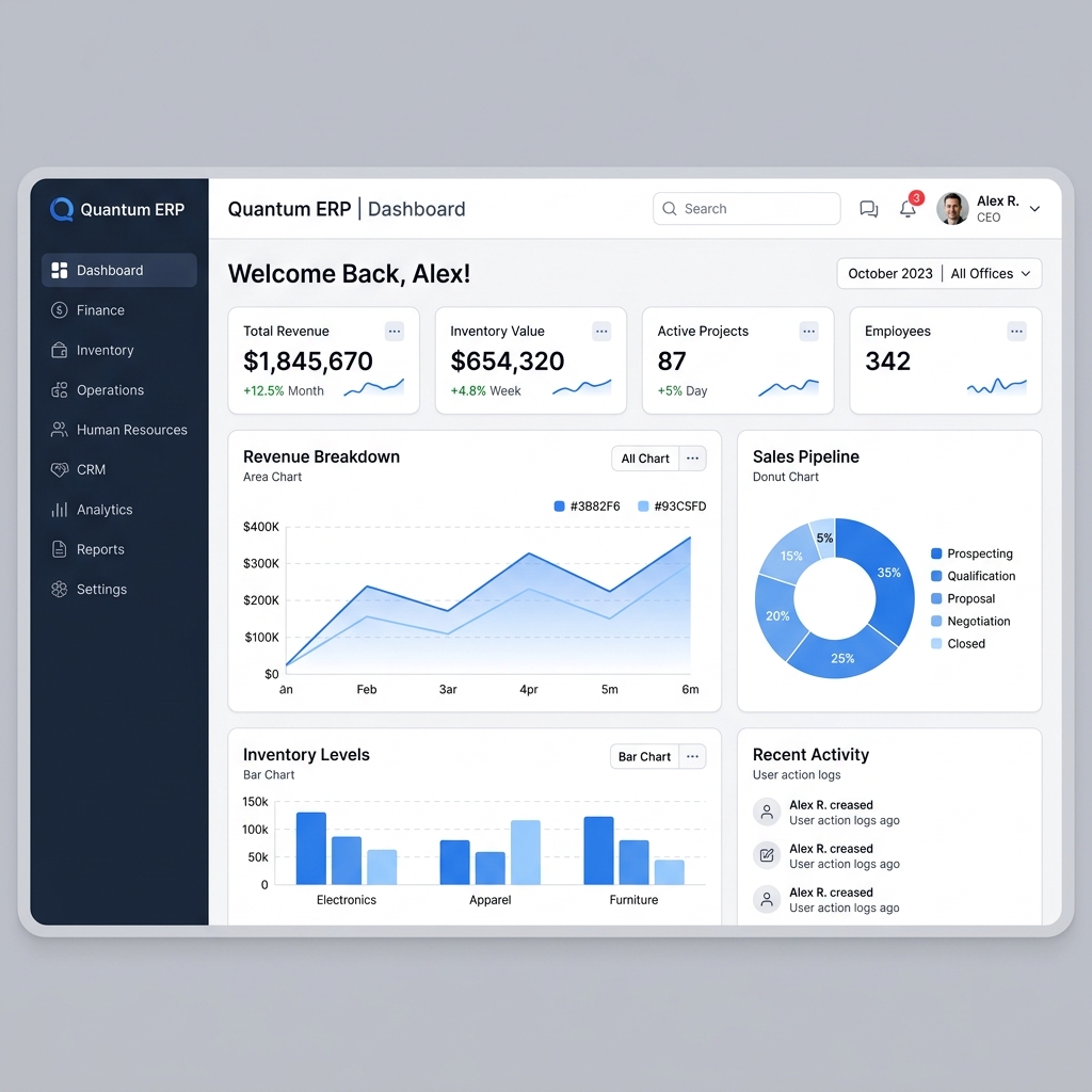 Quantum ERP System